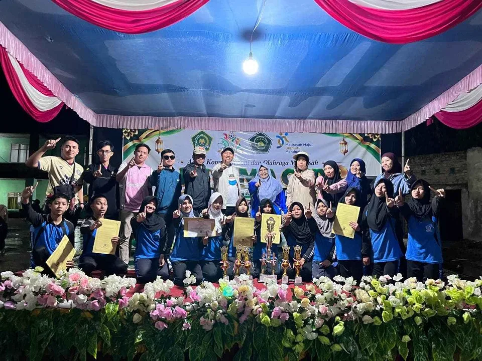 Borong Lima Gelar, MTsN 1 Lampung Barat Jadi Juara Umum